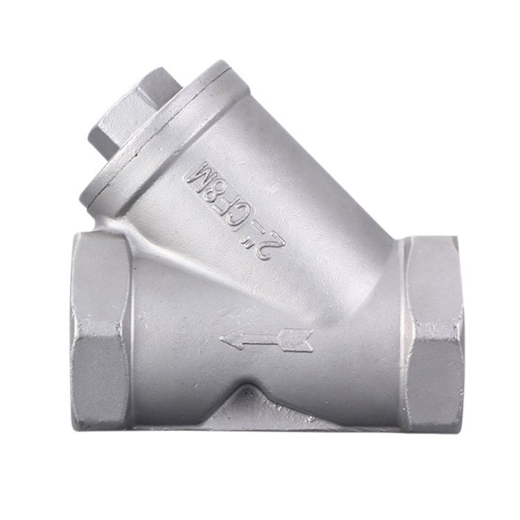 不锈钢内螺纹Y型过滤器